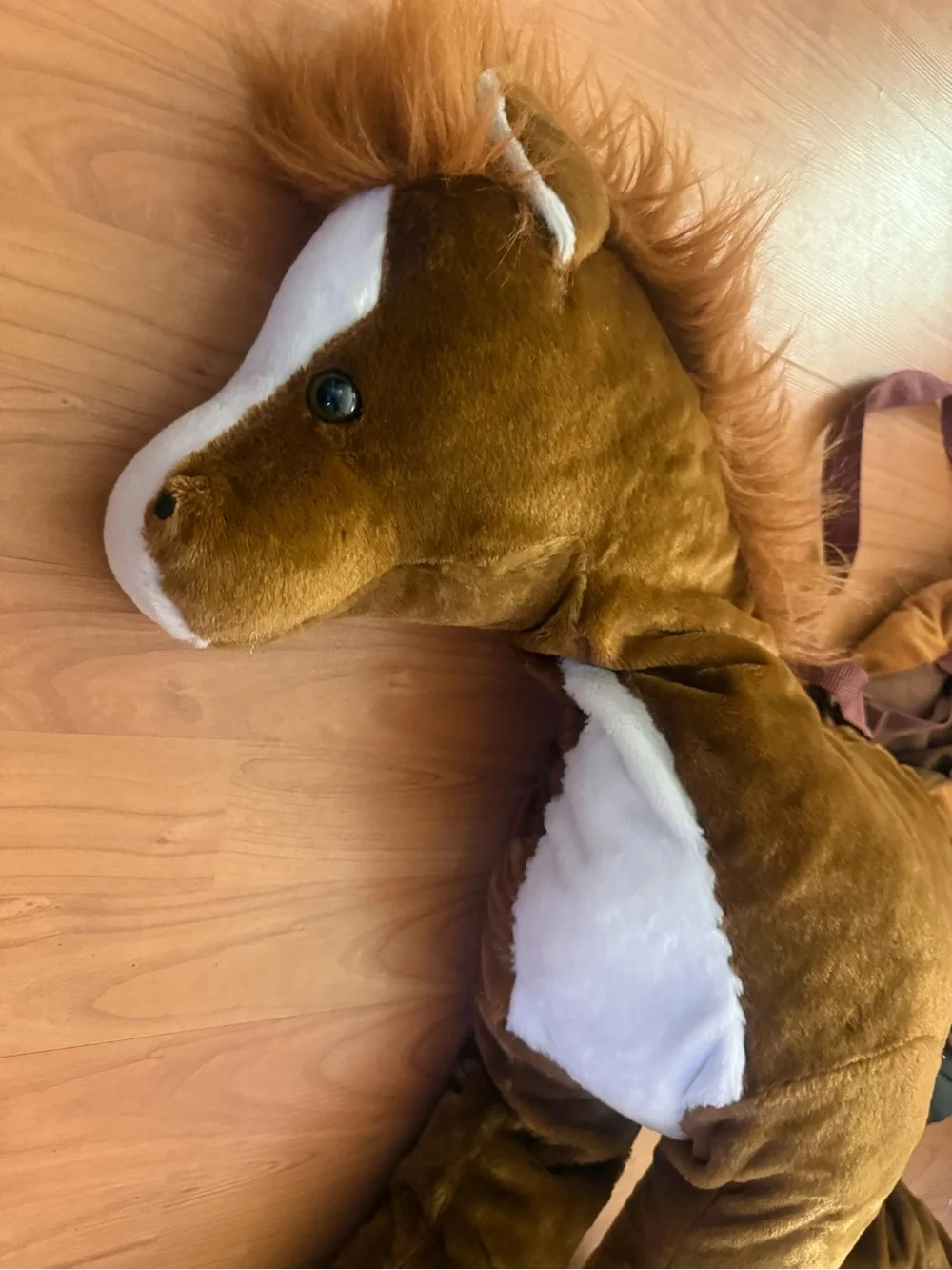Plush 3D Horse Rider Costume Toddler Size 3T/4T Halloween Dress Up